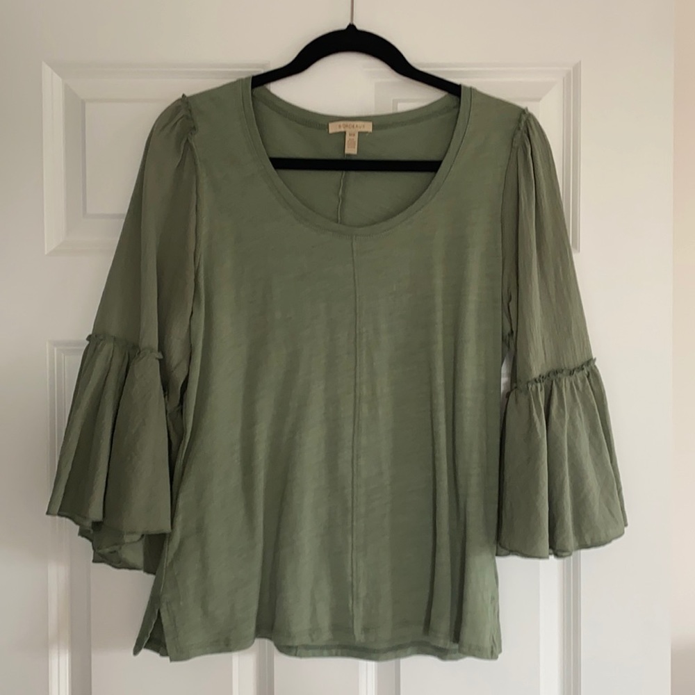 Anthropologie Boho Flowy Tee